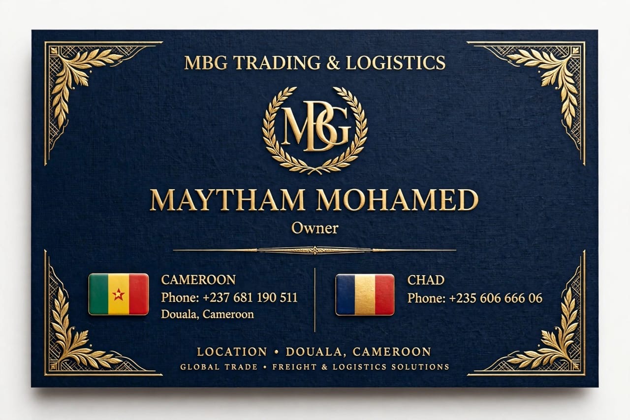 Carte MBG — Trading & Logistics